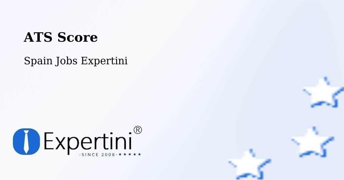 Resume ATS Score & Job Description Match Tool – Zafarraya - Spain Jobs Expertini